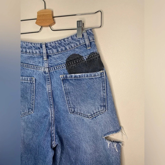 KIMHĒKIM x MO&Co Love United  Jeans - Picture 3 of 12